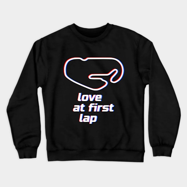 Love at first lap - Daytona. Racing & Sim Racing - Motorsport Collection. Crewneck Sweatshirt by rimau